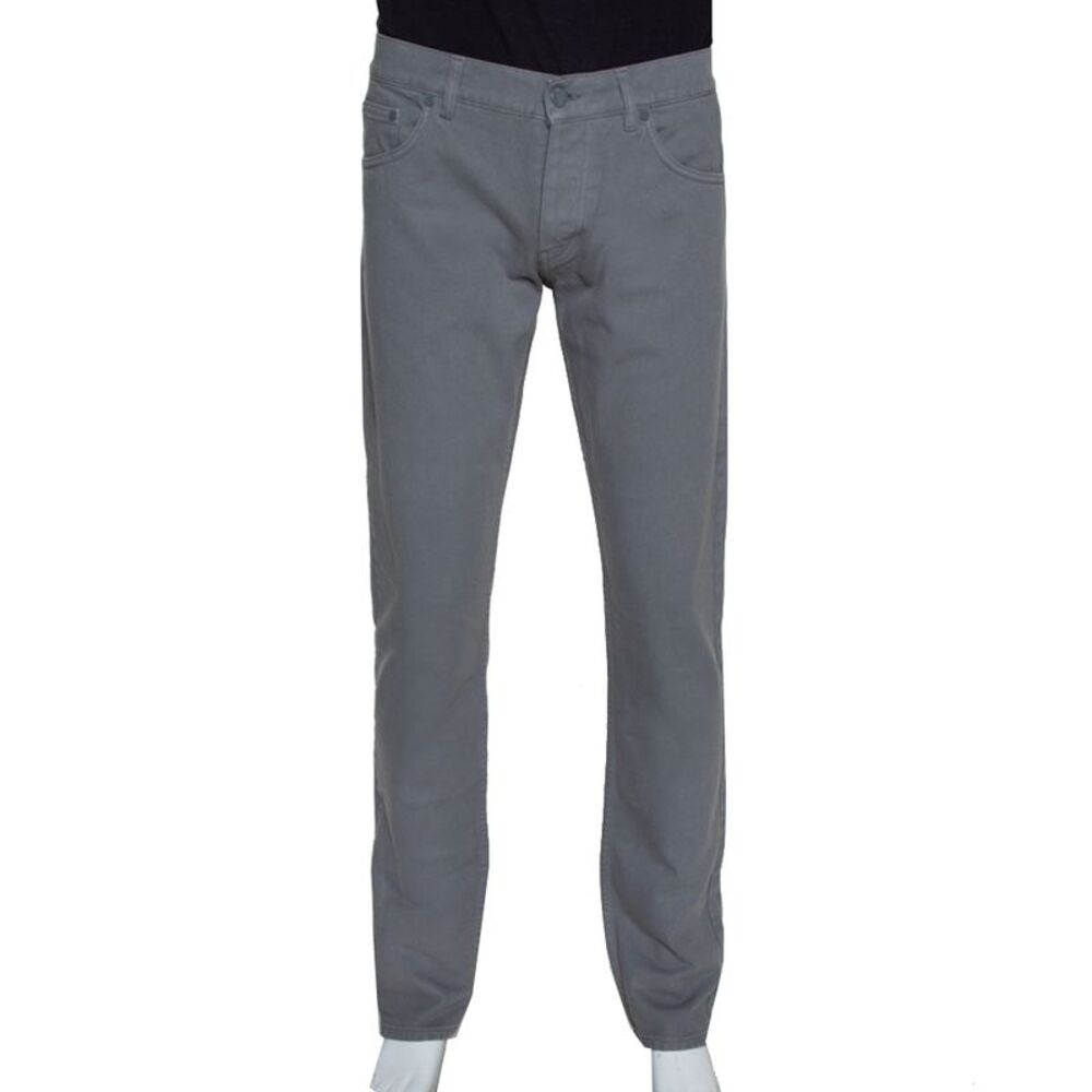Raf By Raf Simons Grey Denim Regular Fit Jeans L